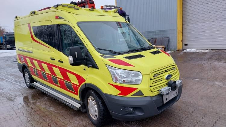FORD TRANSIT 2,0TDI AMBULANCE KLIMA 1.2018 EURO 6, 3 UNITS - Mentőautó: 1 kép. FORD TRANSIT 2,0TDI AMBULANCE KLIMA 1.2018 EURO 6, 3 UNITS - Mentőautó: 1 kép.