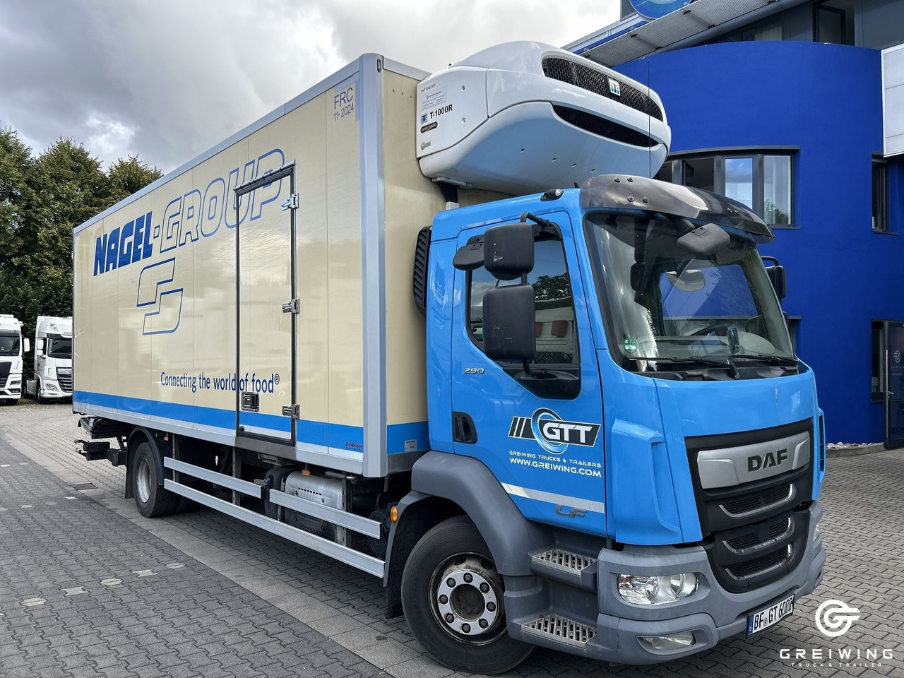 DAF LF 290 FA 16 to. Multitemp., TK T-1000 R - Hűtős teherautó: 1 kép. DAF LF 290 FA 16 to. Multitemp., TK T-1000 R - Hűtős teherautó: 1 kép.