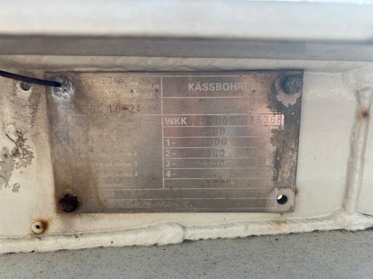 Kässbohrer SC10-24 Chassis Kässbohrer SC10-24 Chassis - Félpótkocsi cserefelépítményes: 3 kép. Kässbohrer SC10-24 Chassis Kässbohrer SC10-24 Chassis - Félpótkocsi cserefelépítményes: 3 kép.