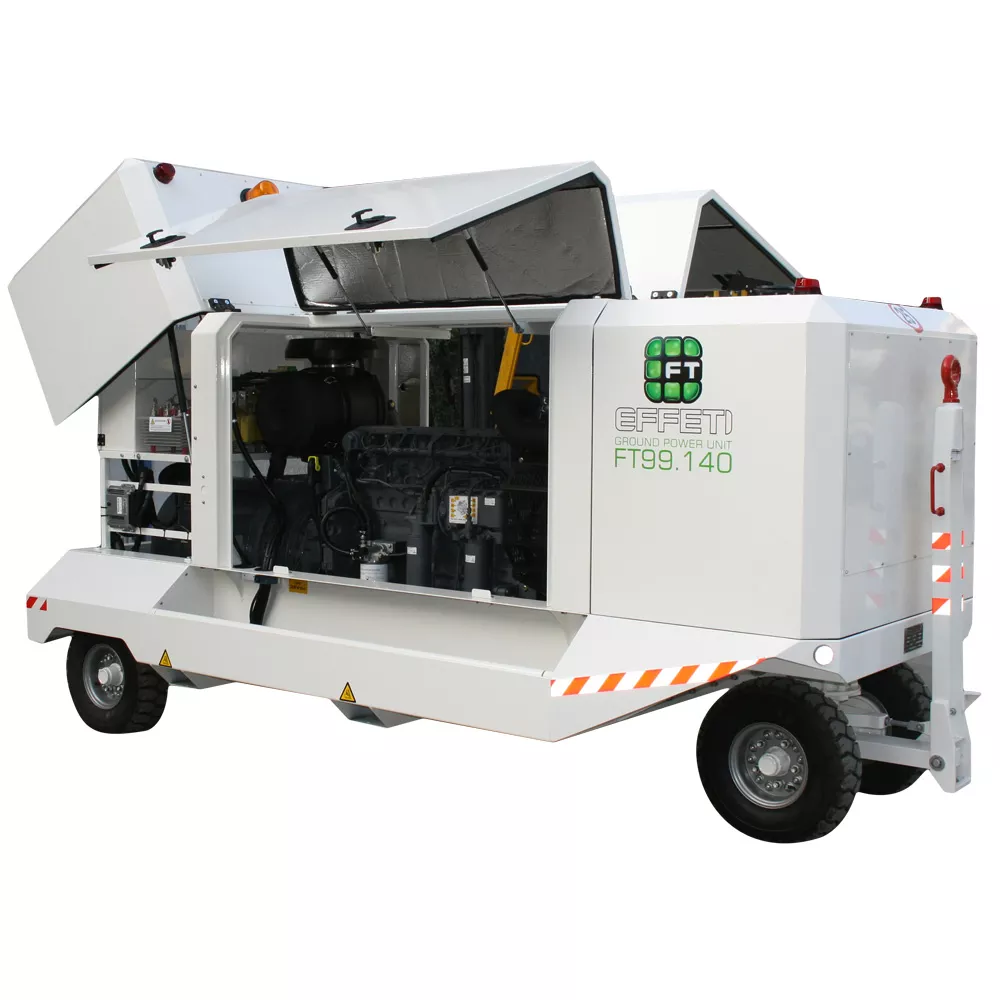 EFFETI GPU 140 KvA Diesel - Földi áramforrás: 1 kép. EFFETI GPU 140 KvA Diesel - Földi áramforrás: 1 kép.
