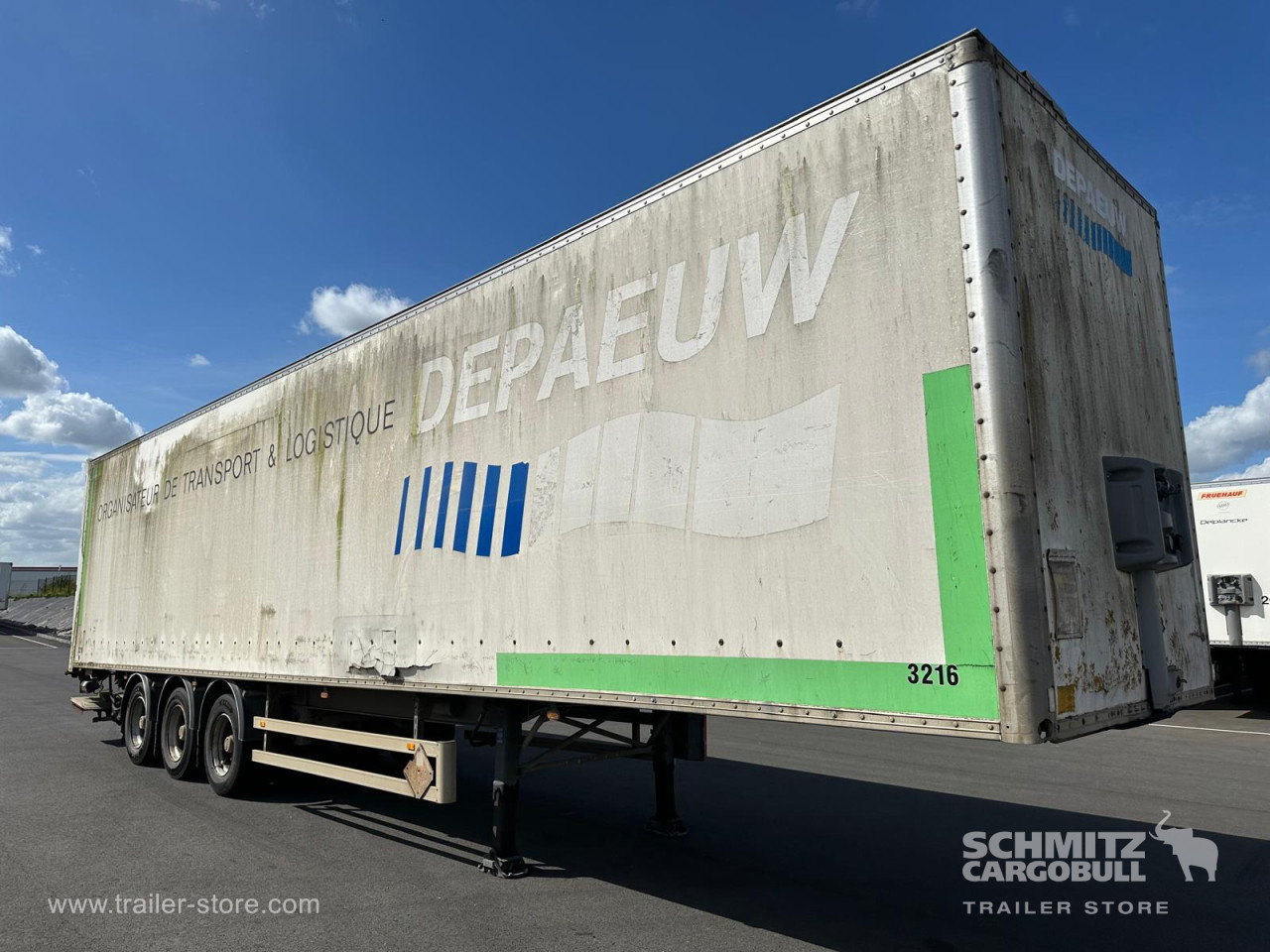 ANDERE Dryfreight Standard Double deck Taillift - Félpótkocsi dobozos: 1 kép. ANDERE Dryfreight Standard Double deck Taillift - Félpótkocsi dobozos: 1 kép.