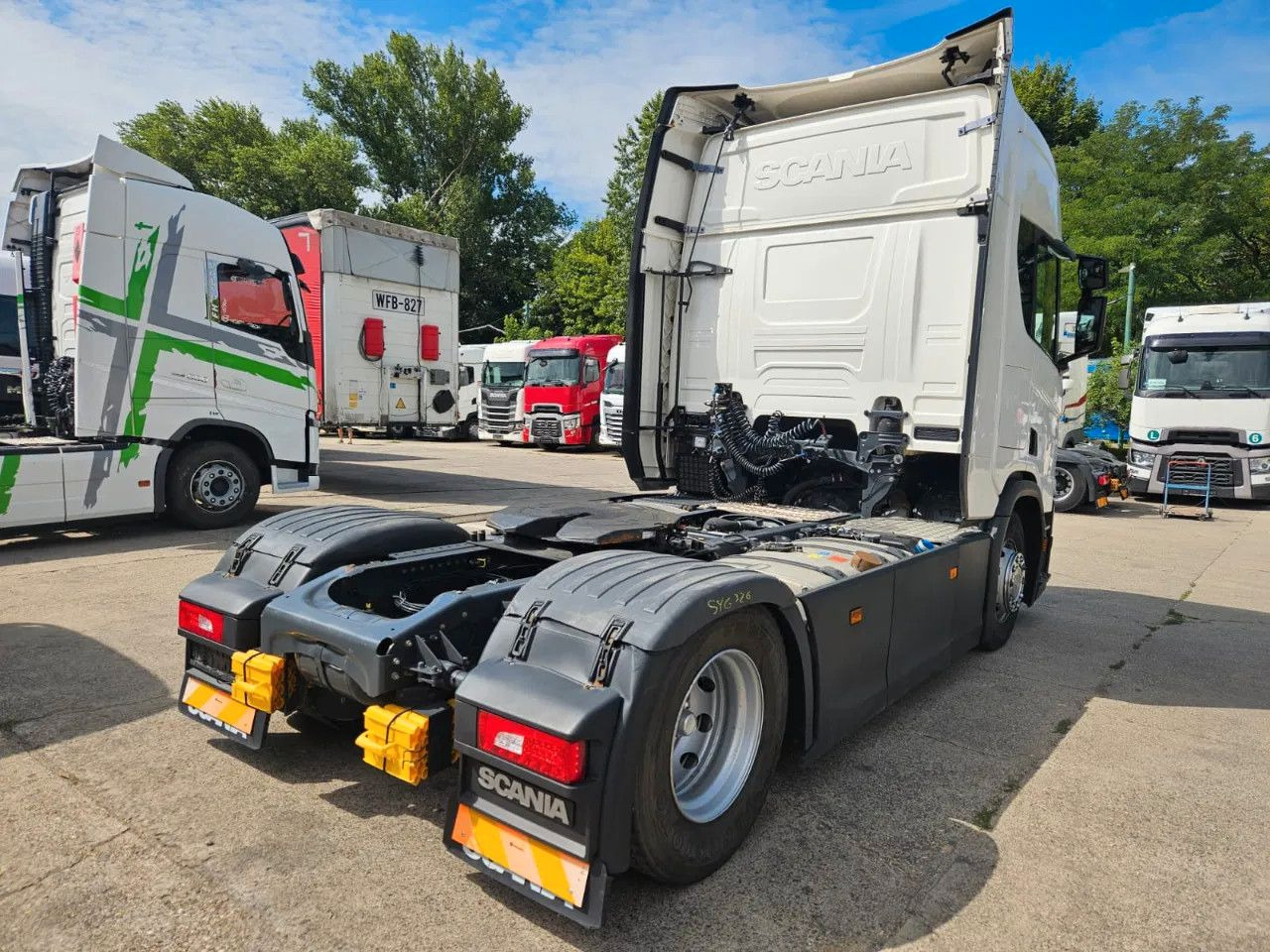 Scania R450 Standklima, 2 fridges, Big Navi, Digital Di - Nyergesvontató: 3 kép. Scania R450 Standklima, 2 fridges, Big Navi, Digital Di - Nyergesvontató: 3 kép.