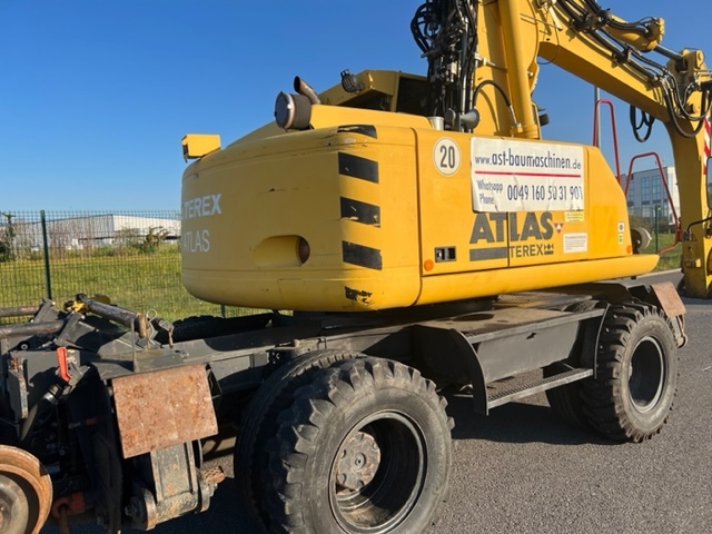 ATLAS 1604 K ZW Zwei- Wege-Bagger - Gumikerekes kotró: 3 kép. ATLAS 1604 K ZW Zwei- Wege-Bagger - Gumikerekes kotró: 3 kép.