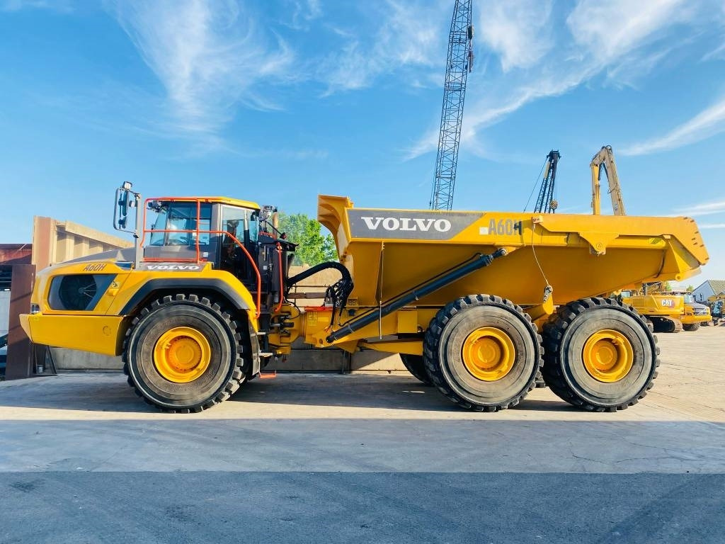 Volvo A 60 H - Csuklós dömper: 1 kép. Volvo A 60 H - Csuklós dömper: 1 kép.