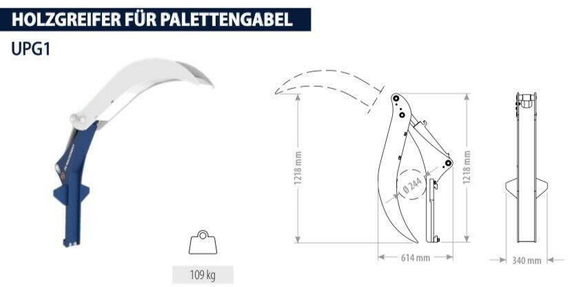 Új Adapterek - Erdészeti gép Stammgreifer Holzgreifer Niederhalter Palettengabel Frontlader: 7 kép. Új Adapterek - Erdészeti gép Stammgreifer Holzgreifer Niederhalter Palettengabel Frontlader: 7 kép.