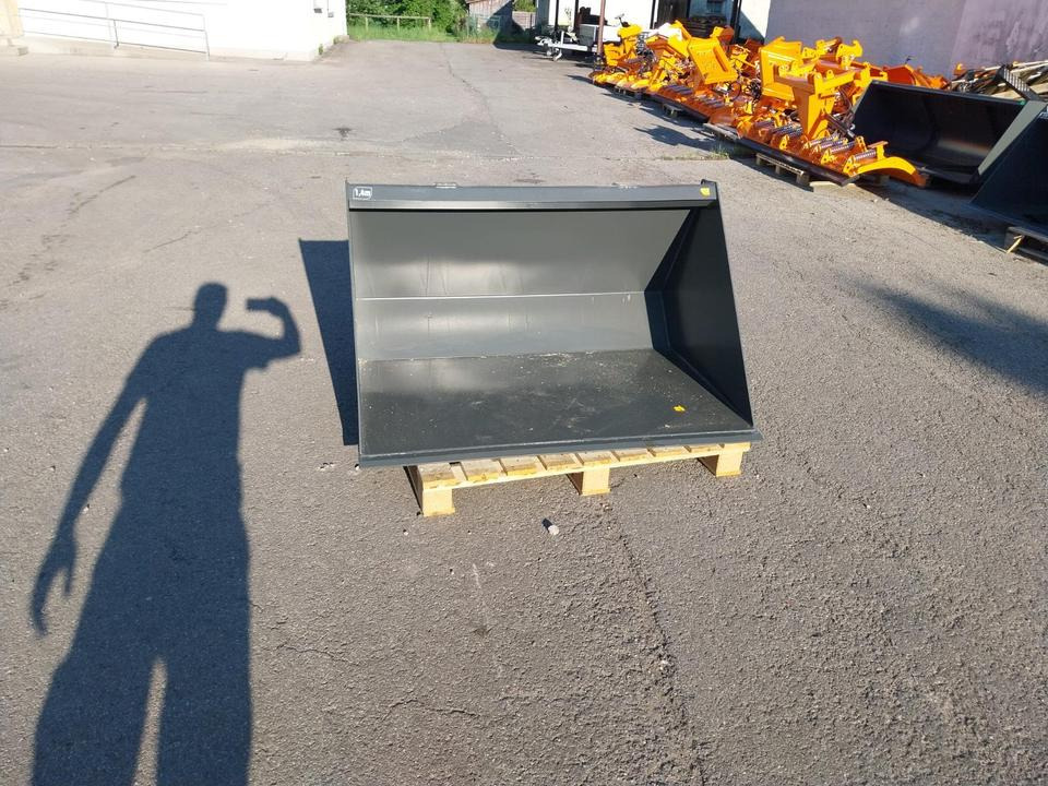 Schaufel 1,4m Weidemann Volumen Hoflader Radlader Lader - Rakodókanál: 2 kép. Schaufel 1,4m Weidemann Volumen Hoflader Radlader Lader - Rakodókanál: 2 kép.