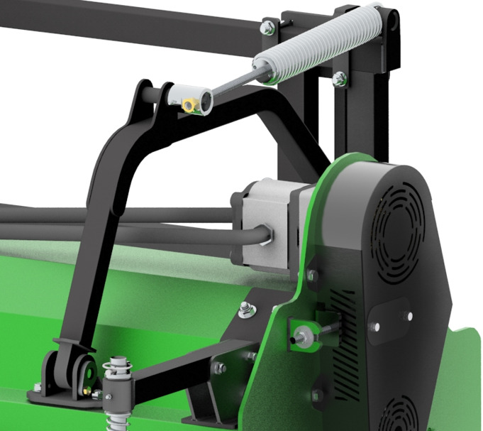 Talex Mulcher hydraulisch 1,50m für Hoflader Weidemann Kramer - Szárzúzó: 4 kép. Talex Mulcher hydraulisch 1,50m für Hoflader Weidemann Kramer - Szárzúzó: 4 kép.