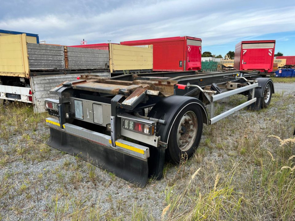 HUEFFERMANN 2-achs Abrollanhänger Containeranhänger HSA 18.70 - Multiliftes/ Konténerszállító pótkocsi: 5 kép. HUEFFERMANN 2-achs Abrollanhänger Containeranhänger HSA 18.70 - Multiliftes/ Konténerszállító pótkocsi: 5 kép.