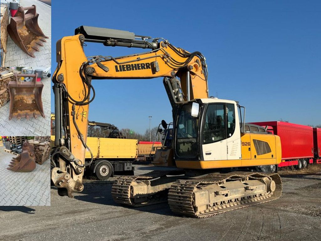 Liebherr R 926 SLC Ketten-/Raupenbagger Verstellausleger - Lánctalpas kotró: 1 kép. Liebherr R 926 SLC Ketten-/Raupenbagger Verstellausleger - Lánctalpas kotró: 1 kép.
