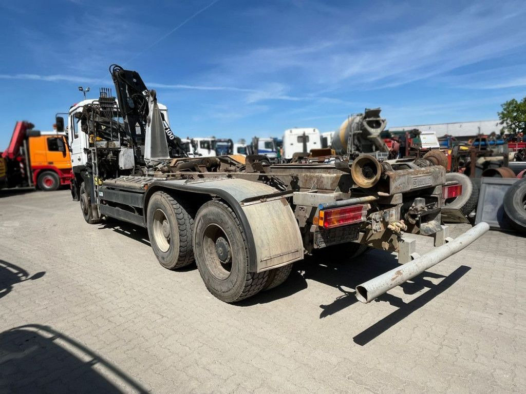 MAN F2000 27.342 6x4 Abrollkipper mit Kran - Darus autó: 3 kép. MAN F2000 27.342 6x4 Abrollkipper mit Kran - Darus autó: 3 kép.