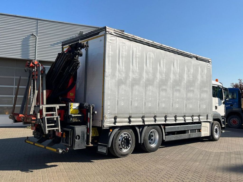 MAN TG-S 26.400 6x2-2 BL Pritsche Heckkran 5xhydr.Au - Darus autó: 4 kép. MAN TG-S 26.400 6x2-2 BL Pritsche Heckkran 5xhydr.Au - Darus autó: 4 kép.
