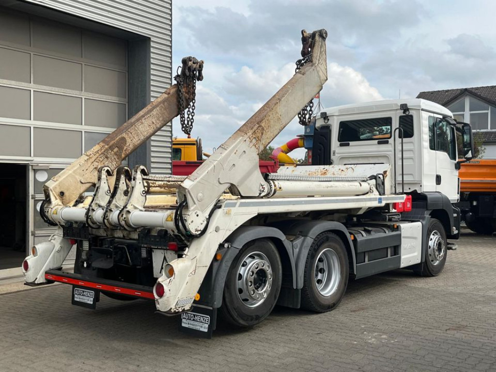 Konténerszállító MAN TG-S 26.400 6x2 BL Absetzkipper Meiller Funk: 11 kép.