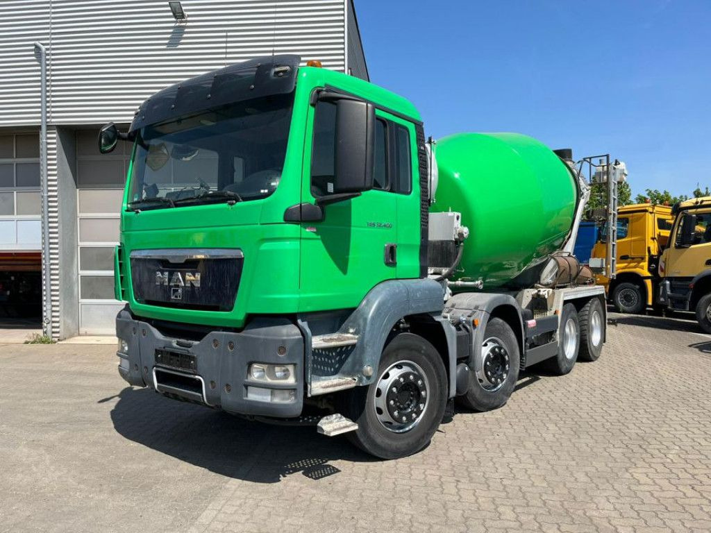 MAN TG-S 32.400 8x4 BB Betonmischer Stetter 9m³ deut - Betonmixer: 1 kép. MAN TG-S 32.400 8x4 BB Betonmischer Stetter 9m³ deut - Betonmixer: 1 kép.