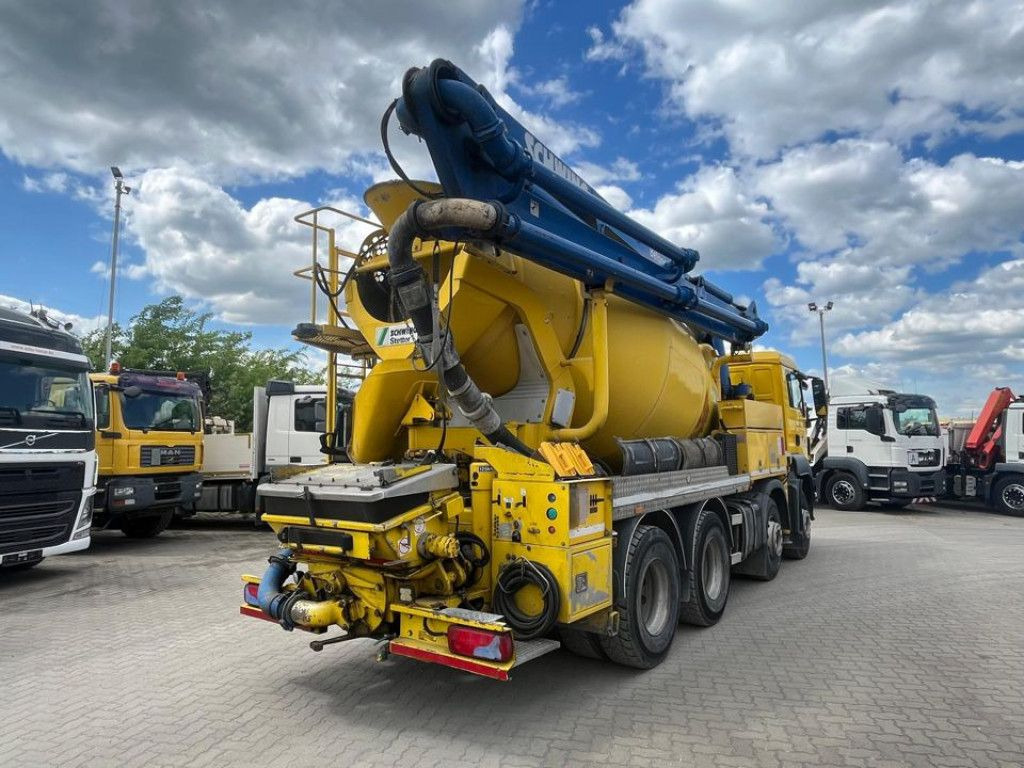 MAN TG-S 35.360 8x4 BB Pumi Pumi 24mKolbenpumpe deut - Betonpumpa: 4 kép. MAN TG-S 35.360 8x4 BB Pumi Pumi 24mKolbenpumpe deut - Betonpumpa: 4 kép.