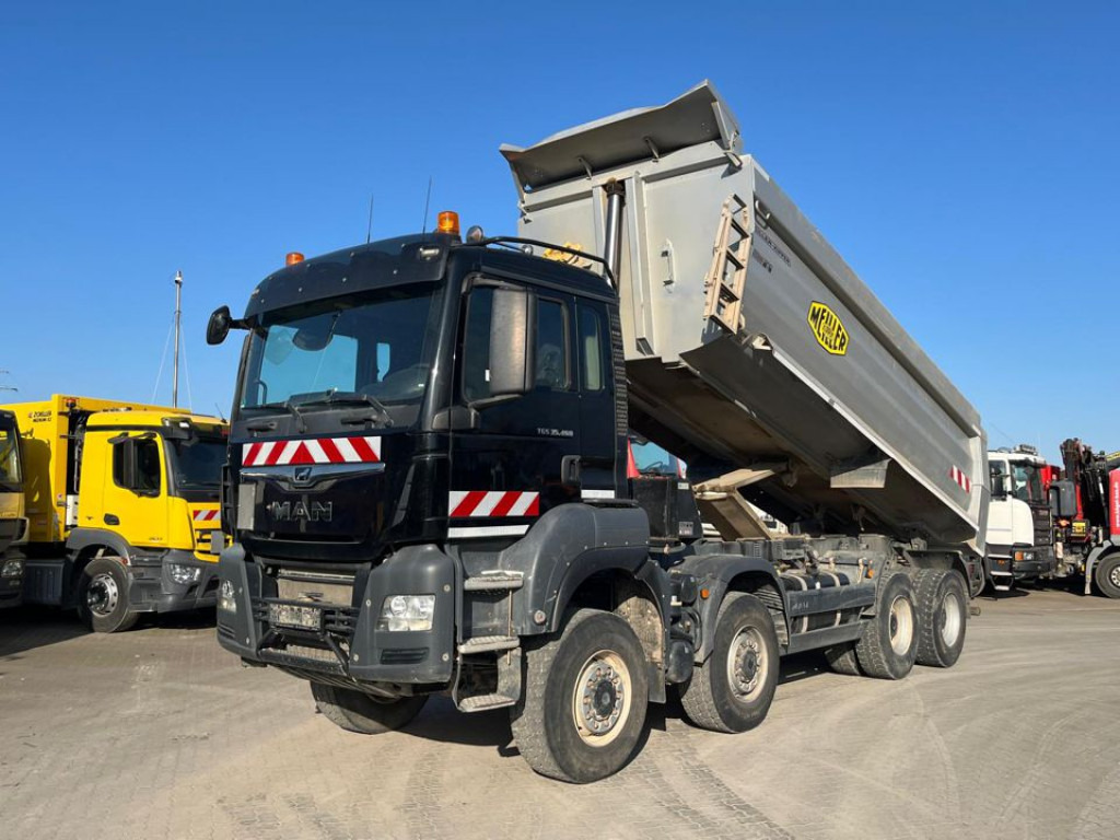 MAN TG-S 35.460 8x6 BB 4 Achs Muldenkipper Meiller 18m³ - Dömper: 1 kép. MAN TG-S 35.460 8x6 BB 4 Achs Muldenkipper Meiller 18m³ - Dömper: 1 kép.