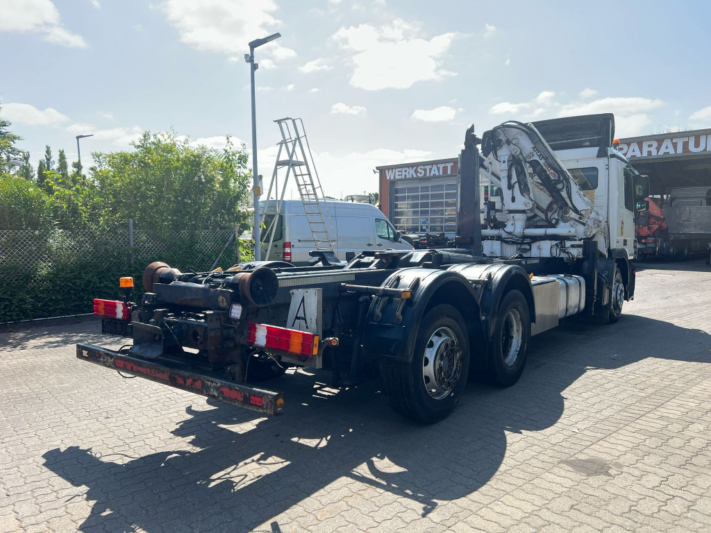 MERCEDES-BENZ Actros 2541 L6x2 Abrollkipper mit Kran Funk+Greiferst - Horgos rakodó teherautó, Darus autó: 4 kép. MERCEDES-BENZ Actros 2541 L6x2 Abrollkipper mit Kran Funk+Greiferst - Horgos rakodó teherautó, Darus autó: 4 kép.