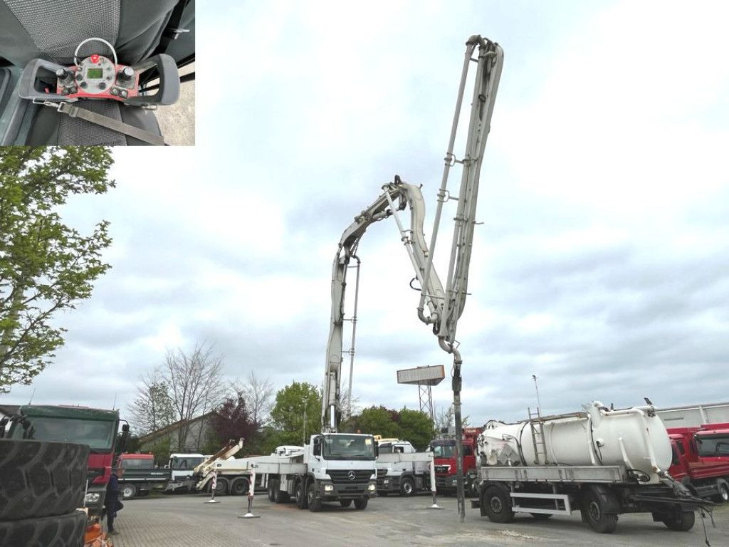 Mercedes-Benz Actros 3241 B 8x4 Betonpumpe Putzmeister 42m - Betonpumpa: 1 kép. Mercedes-Benz Actros 3241 B 8x4 Betonpumpe Putzmeister 42m - Betonpumpa: 1 kép.