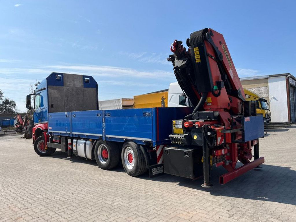 Mercedes-Benz Arocs 2545 6x4 HAD Pritsche Heckkran PK 41002 - Platós teherautó, Darus autó: 4 kép. Mercedes-Benz Arocs 2545 6x4 HAD Pritsche Heckkran PK 41002 - Platós teherautó, Darus autó: 4 kép.