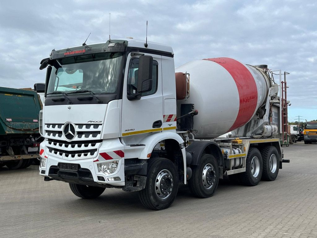 Mercedes-Benz Arocs 3240 B 8x4 Betonmischer - Betonmixer: 1 kép. Mercedes-Benz Arocs 3240 B 8x4 Betonmischer - Betonmixer: 1 kép.