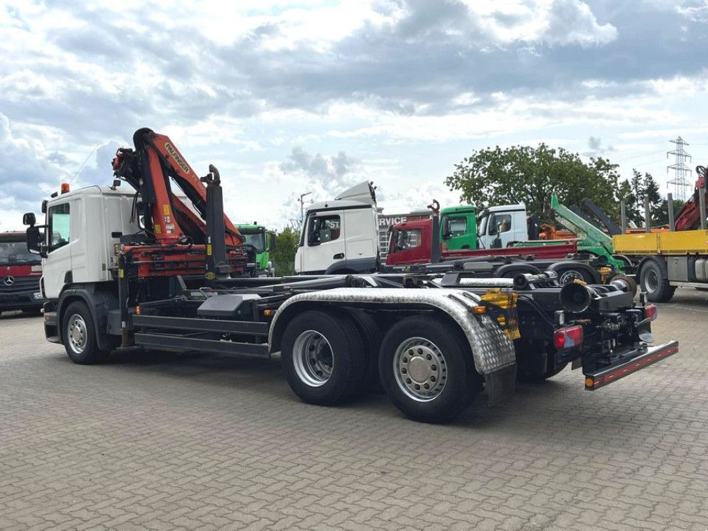 Scania P 360 6x2 Abrollkipper mit Kran Lift/Lenkachse Scania P 360 6x2 Abrollkipper mit Kran Lift/Lenkachse - Horgos rakodó teherautó, Darus autó: 4 kép. Scania P 360 6x2 Abrollkipper mit Kran Lift/Lenkachse Scania P 360 6x2 Abrollkipper mit Kran Lift/Lenkachse - Horgos rakodó teherautó, Darus autó: 4 kép.