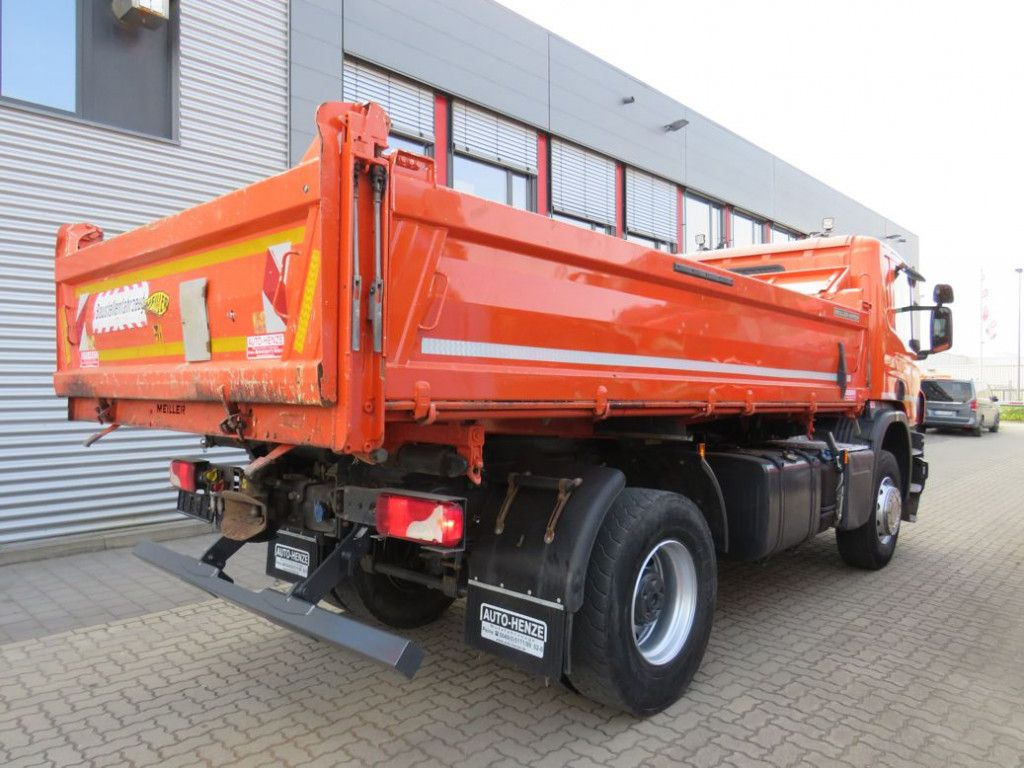 Scania P 410 4x2 2-Achs Kipper Meiller Bordmatik - Billenőplatós teherautó: 5 kép. Scania P 410 4x2 2-Achs Kipper Meiller Bordmatik - Billenőplatós teherautó: 5 kép.