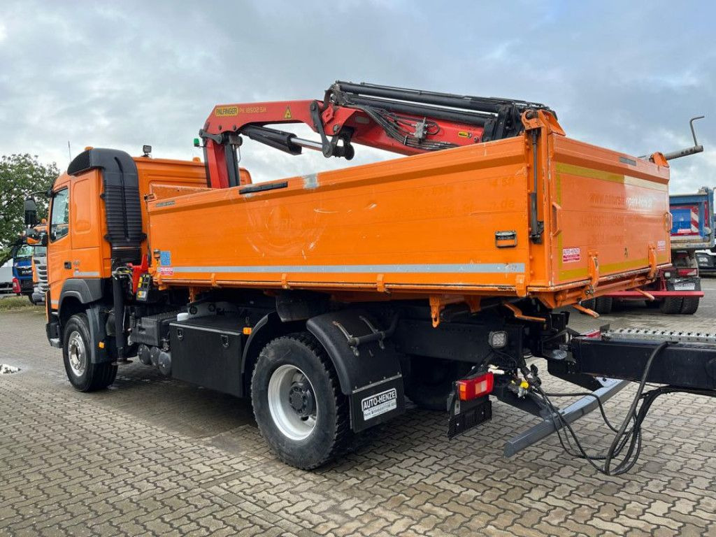 Volvo FMX 460 4x2 2-Achs Kipper Kran Funk+5fach hyd - Billenőplatós teherautó, Darus autó: 4 kép. Volvo FMX 460 4x2 2-Achs Kipper Kran Funk+5fach hyd - Billenőplatós teherautó, Darus autó: 4 kép.