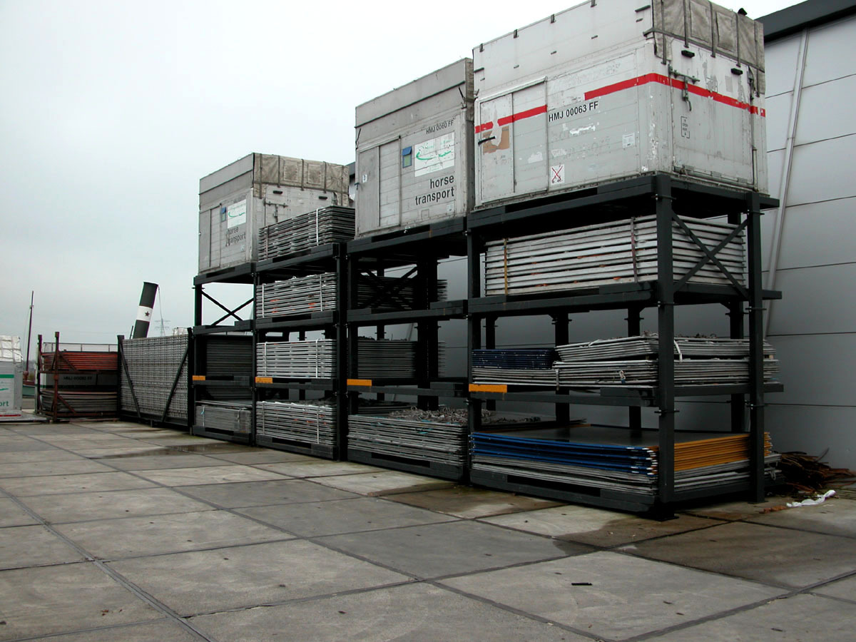 Aero PCR-2 Pallet container rack storage - Raktári polc: 2 kép. Aero PCR-2 Pallet container rack storage - Raktári polc: 2 kép.