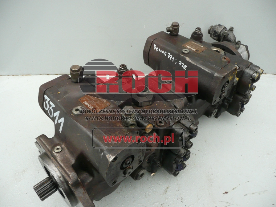 BOMAG A4VG71DA2DT2/32L-NZF13K071EH-S 2087687 2087686 384.18.00.56 05802510 + A4VG71DGDT1/32L-XSF10K021E-S 2022053 2087686 384.18.00.56 + 510725368 - Hidraulikus szivattyú: 1 kép. BOMAG A4VG71DA2DT2/32L-NZF13K071EH-S 2087687 2087686 384.18.00.56 05802510 + A4VG71DGDT1/32L-XSF10K021E-S 2022053 2087686 384.18.00.56 + 510725368 - Hidraulikus szivattyú: 1 kép.