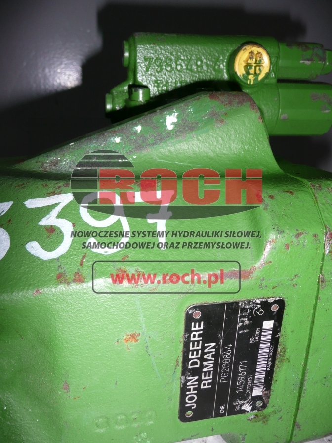 JOHN DEERE PG200864S - Hidraulikus szivattyú - Építőipari gépek: 2 kép. JOHN DEERE PG200864S - Hidraulikus szivattyú - Építőipari gépek: 2 kép.