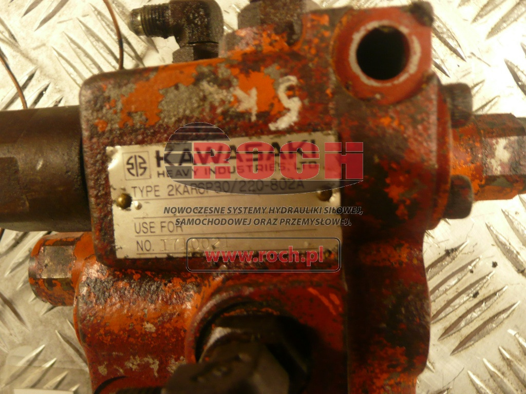 KAWASAKI 2KAR6P30/220-802A I710021 - 1 SEKCYJNY - Hidraulikus szelep: 1 kép. KAWASAKI 2KAR6P30/220-802A I710021 - 1 SEKCYJNY - Hidraulikus szelep: 1 kép.