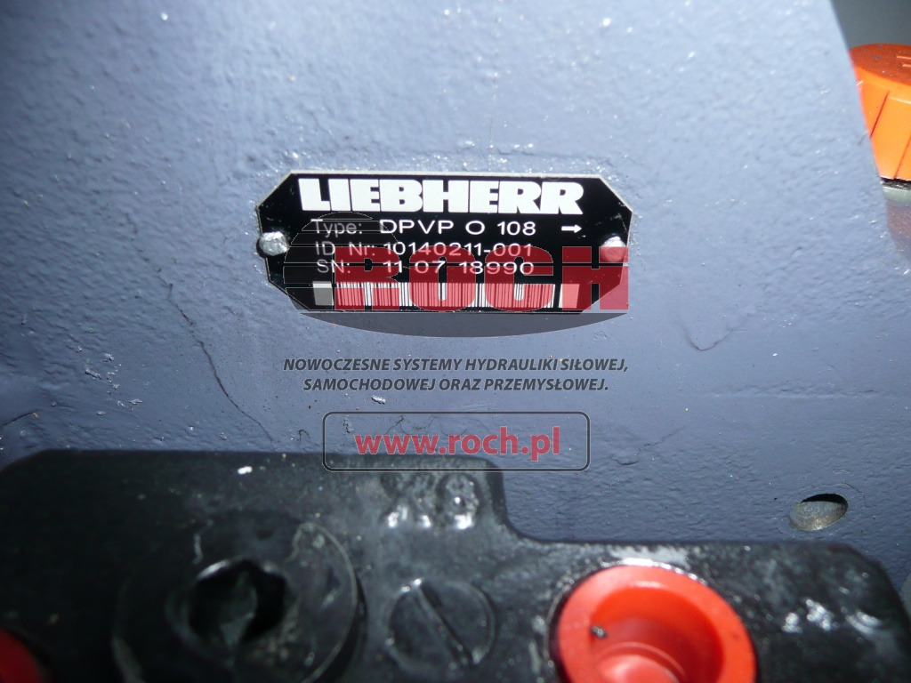 LIEBHERR DPVPO108 - Hidraulikus szivattyú: 2 kép. LIEBHERR DPVPO108 - Hidraulikus szivattyú: 2 kép.