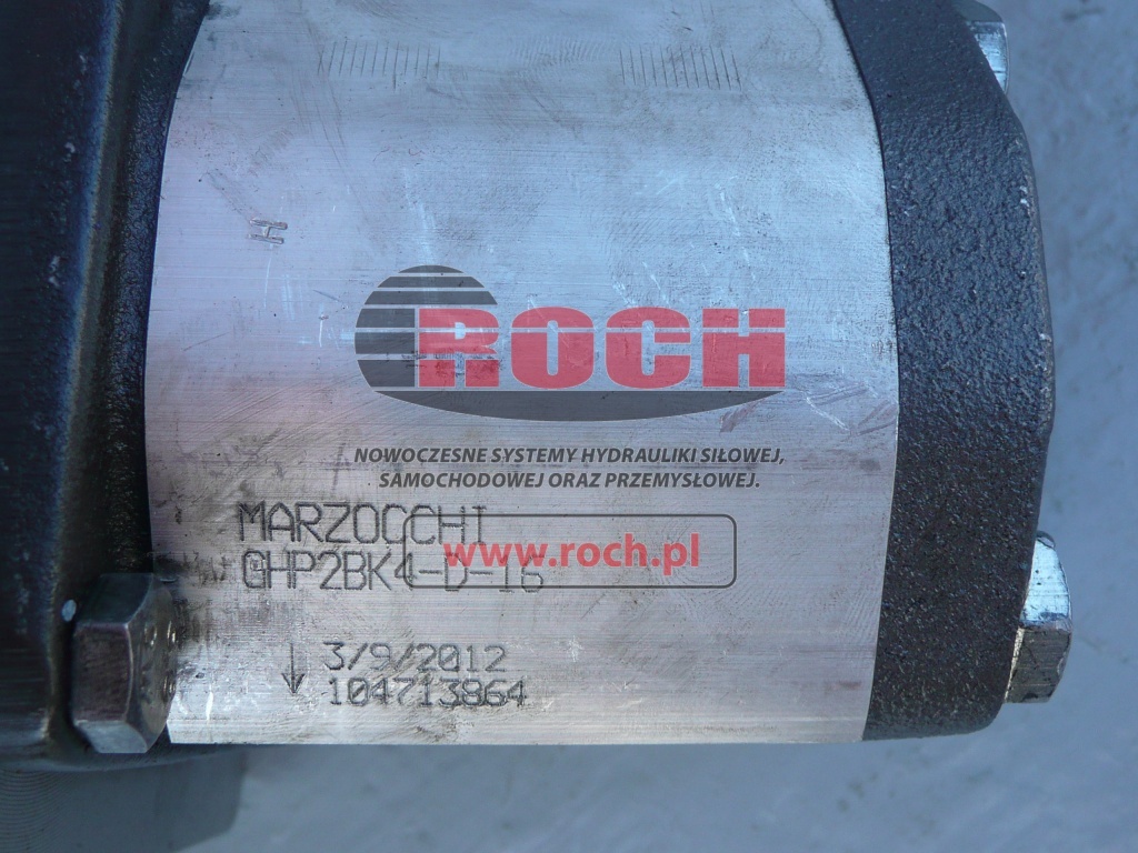 MARZOCCHI GHP2BK4-D-16 - Hidraulikus szivattyú: 2 kép. MARZOCCHI GHP2BK4-D-16 - Hidraulikus szivattyú: 2 kép.
