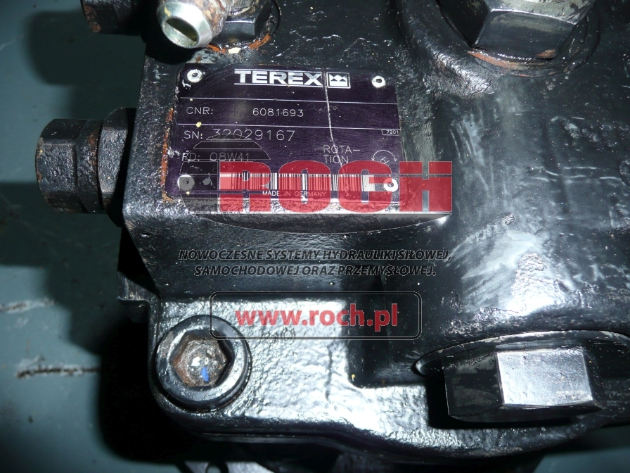 TEREX 6081693 - Hidraulikus motor - Építőipari gépek: 2 kép. TEREX 6081693 - Hidraulikus motor - Építőipari gépek: 2 kép.