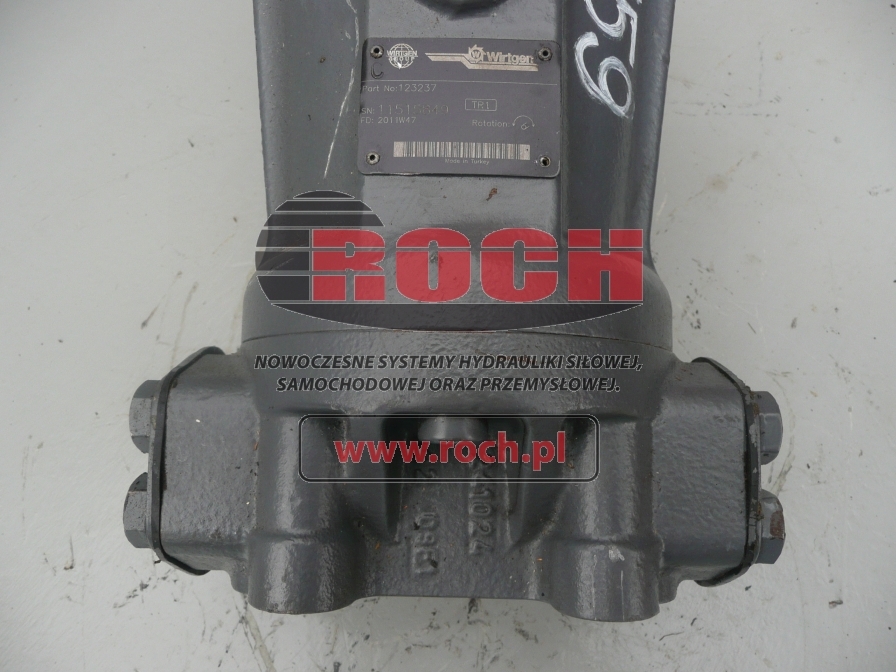 WIRTGEN 123237 - Hidraulikus motor - Útburkológép: 2 kép. WIRTGEN 123237 - Hidraulikus motor - Útburkológép: 2 kép.
