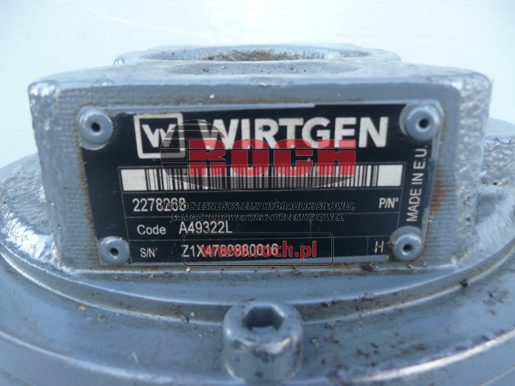 WIRTGEN 2278268 A49322L - Hidraulikus motor: 2 kép. WIRTGEN 2278268 A49322L - Hidraulikus motor: 2 kép.