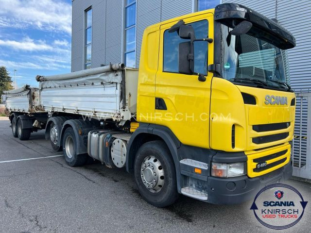 Scania G420LB6X24MNA Liftachse mirt Tandemanhänger - Billenőplatós teherautó: 4 kép. Scania G420LB6X24MNA Liftachse mirt Tandemanhänger - Billenőplatós teherautó: 4 kép.