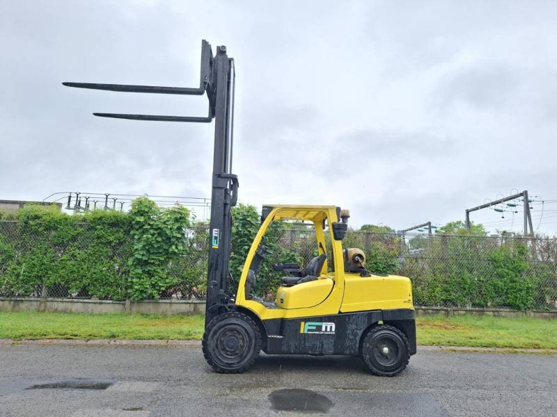 Gázüzemű targonca Hyster H5.5FT: 11 kép. Gázüzemű targonca Hyster H5.5FT: 11 kép.