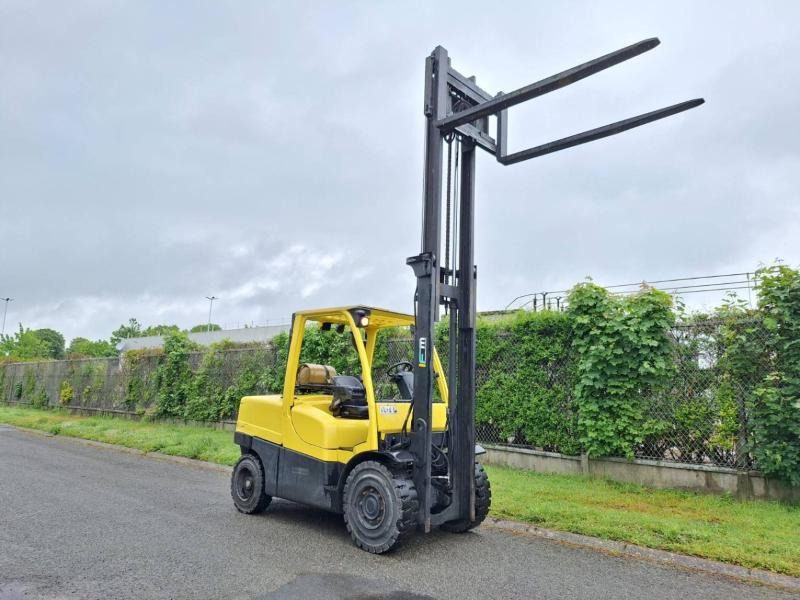 Gázüzemű targonca Hyster H5.5FT: 8 kép. Gázüzemű targonca Hyster H5.5FT: 8 kép.