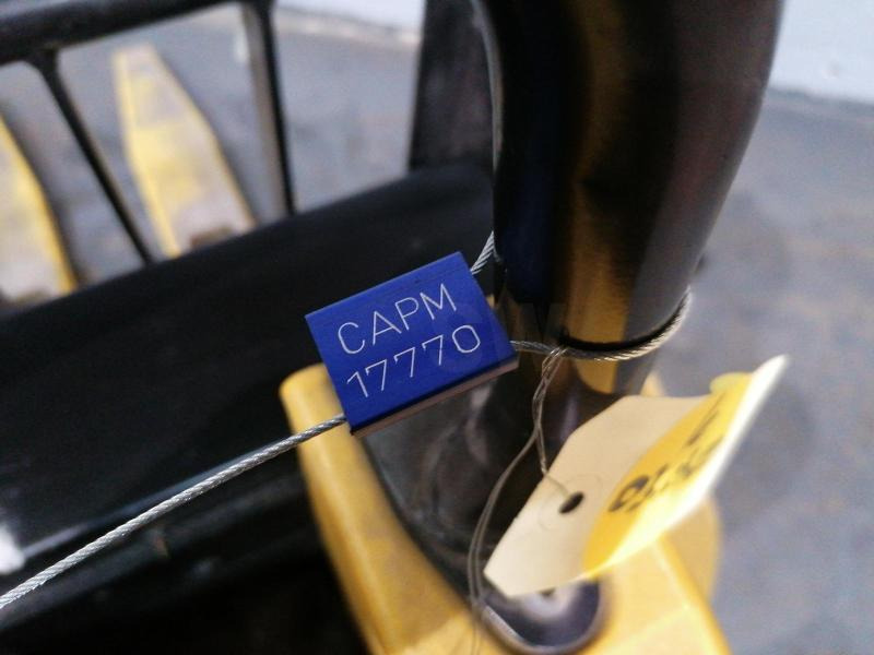 Komissiózó targoncá Yale MO10L: 12 kép.