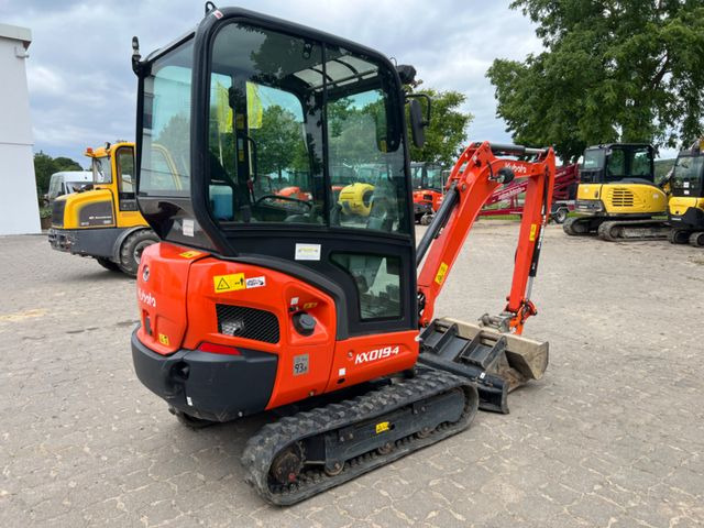 Kubota KX 019-4, Bj 22, 625 BH, Tilt MS01, TL, GL - Minikotró: 4 kép. Kubota KX 019-4, Bj 22, 625 BH, Tilt MS01, TL, GL - Minikotró: 4 kép.