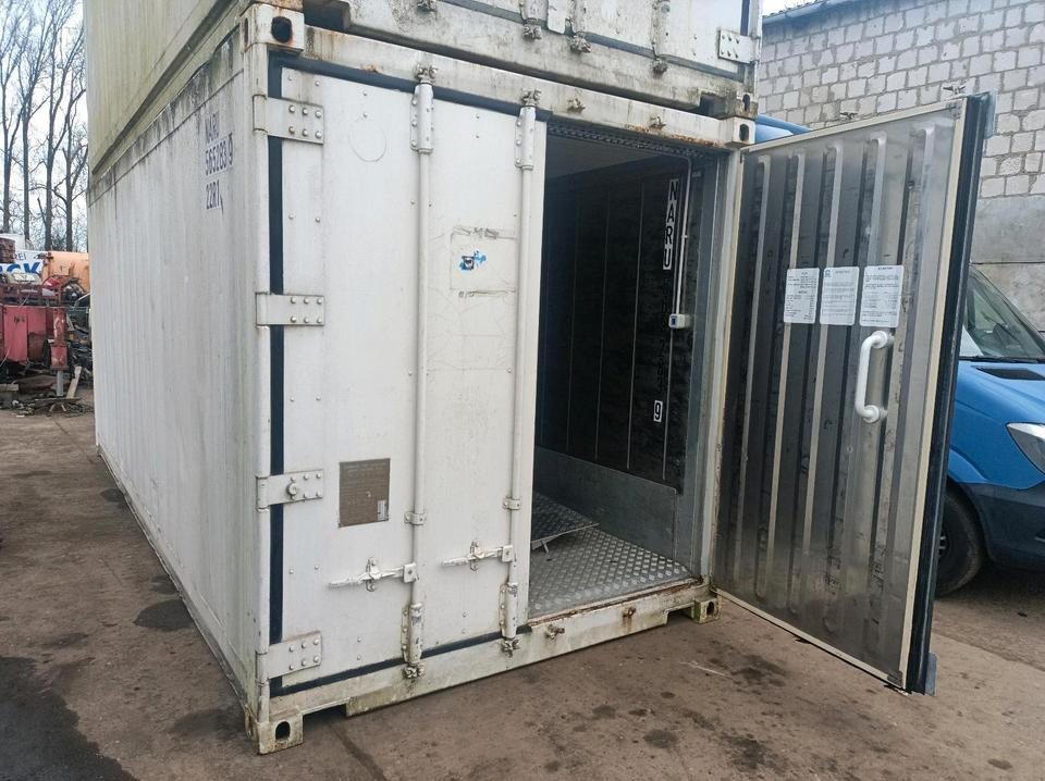 Kühlcontainer 20 Fuß Carrier Transicold - Hűtős felépítmény: 2 kép. Kühlcontainer 20 Fuß Carrier Transicold - Hűtős felépítmény: 2 kép.