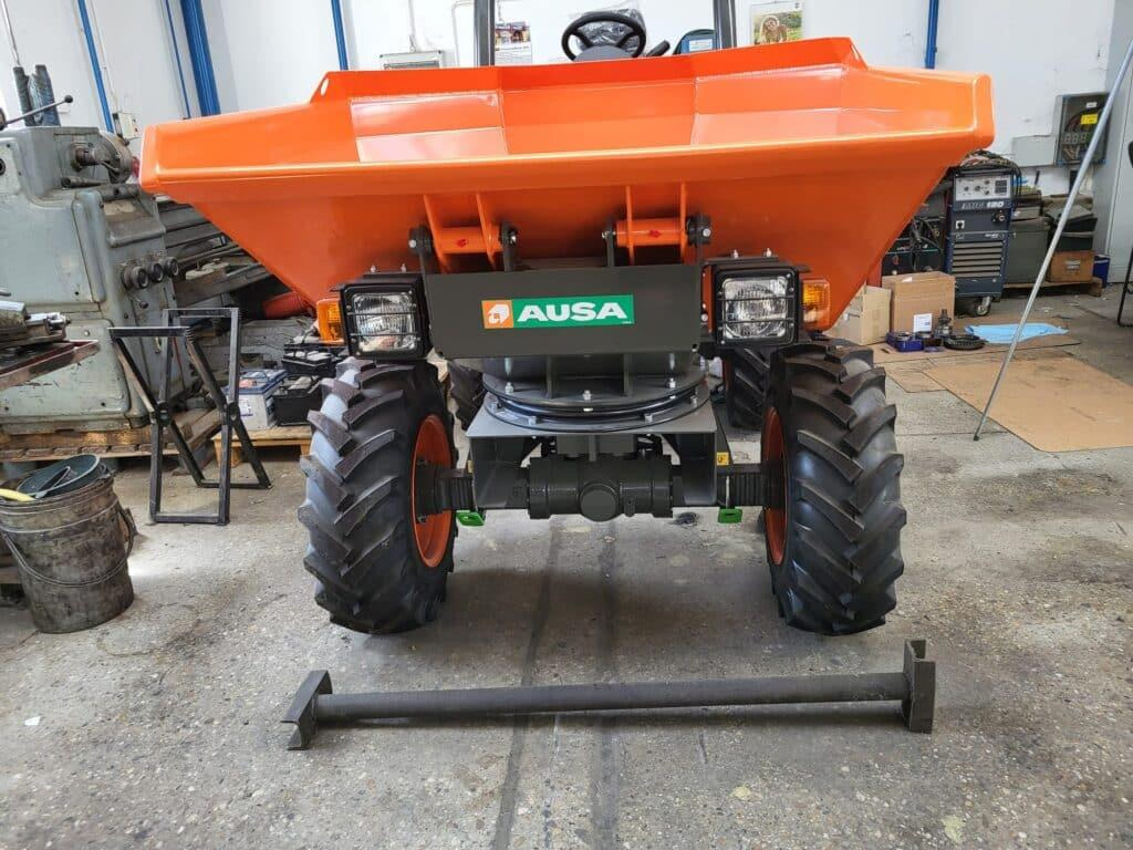 Ausa D150AHG - Minidömper: 5 kép. Ausa D150AHG - Minidömper: 5 kép.