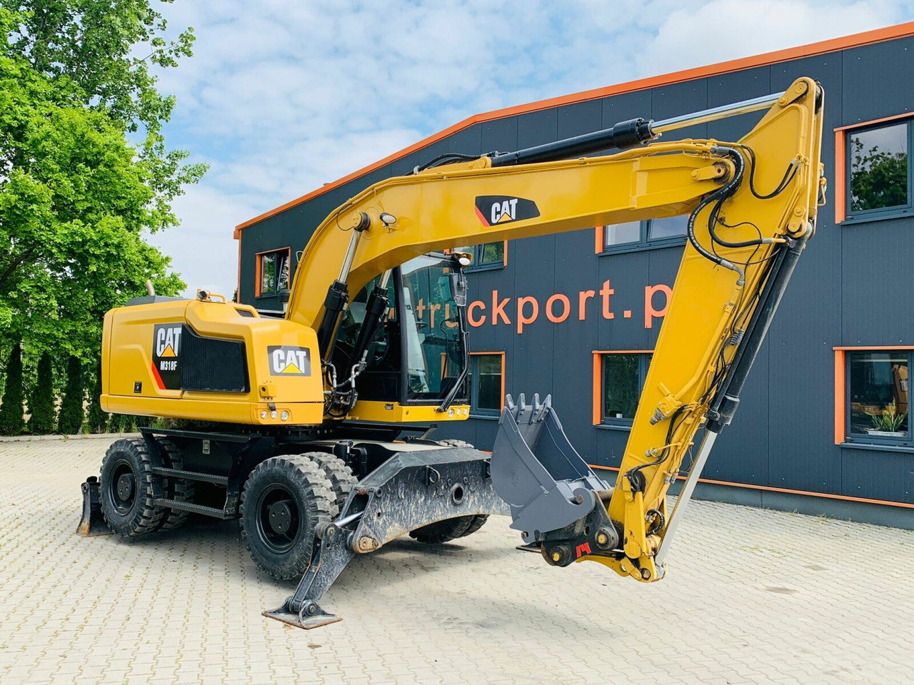 CAT M318F Mobilbagger *5.845 h *Schnellwechsel - Gumikerekes kotró: 3 kép. CAT M318F Mobilbagger *5.845 h *Schnellwechsel - Gumikerekes kotró: 3 kép.