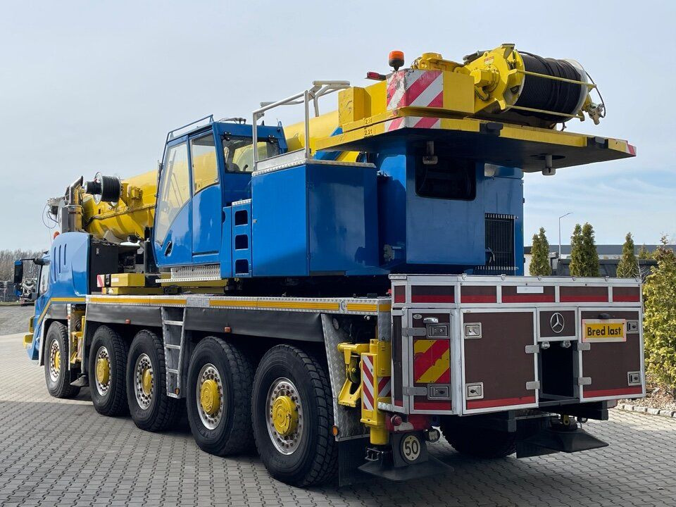 Grove GMK 5095 Autokran 10x8 bis 100 Ton - Terepjáró autódaru: 5 kép. Grove GMK 5095 Autokran 10x8 bis 100 Ton - Terepjáró autódaru: 5 kép.