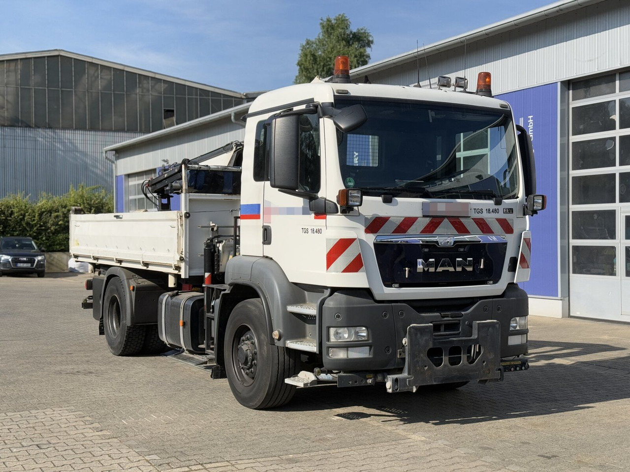 MAN TGS 18.480 4x4H Winter. Kipper Kran PALFINGER 12 - Billenőplatós teherautó, Darus autó: 1 kép. MAN TGS 18.480 4x4H Winter. Kipper Kran PALFINGER 12 - Billenőplatós teherautó, Darus autó: 1 kép.