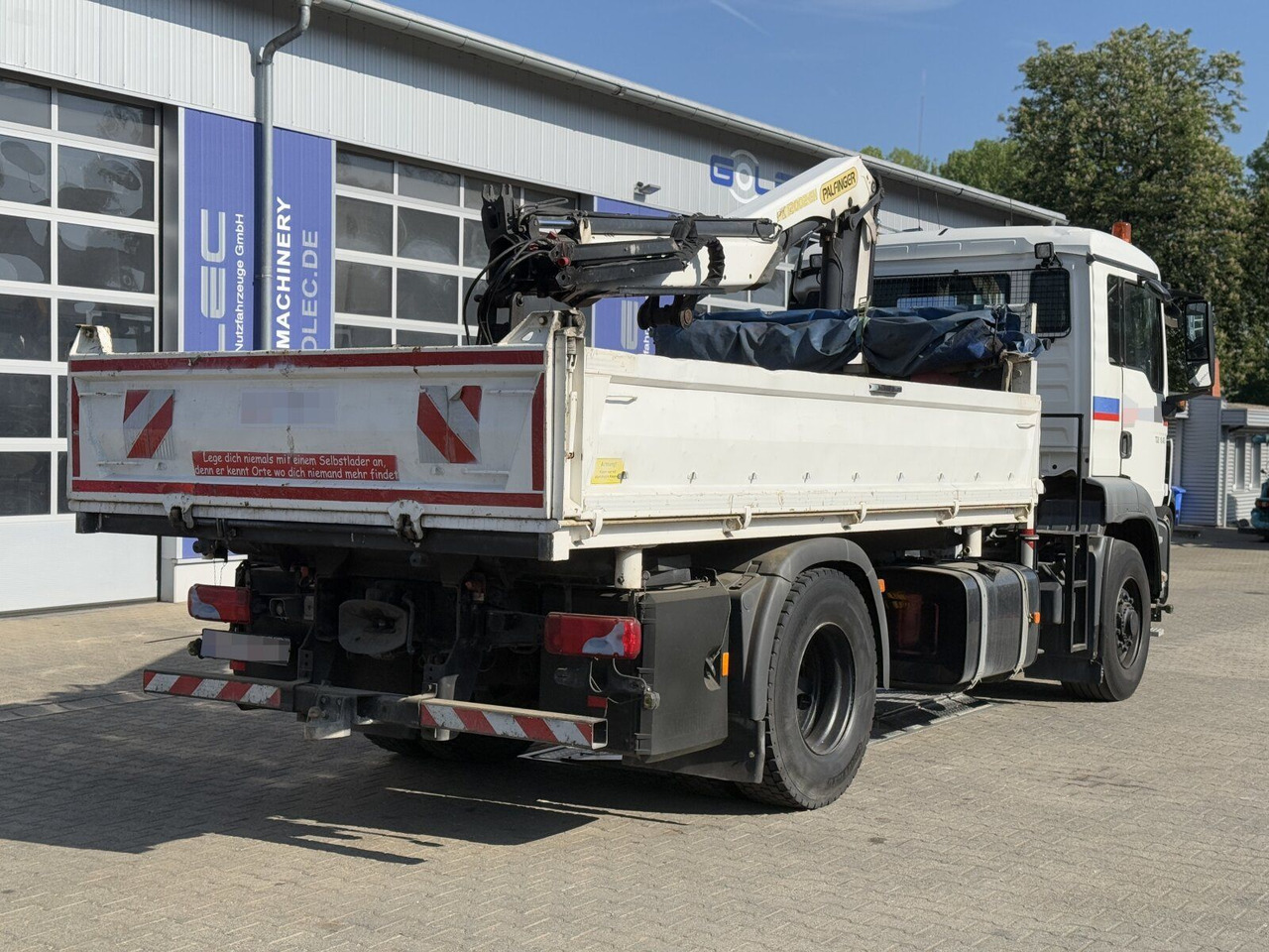 MAN TGS 18.480 4x4H Winter. Kipper Kran PALFINGER 12 - Darus autó: 5 kép. MAN TGS 18.480 4x4H Winter. Kipper Kran PALFINGER 12 - Darus autó: 5 kép.