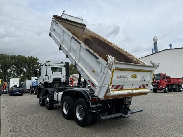 Mercedes-Benz 4145 8x8 Meiler Dreiseitenkipper Bordmatik - Billenőplatós teherautó: 4 kép. Mercedes-Benz 4145 8x8 Meiler Dreiseitenkipper Bordmatik - Billenőplatós teherautó: 4 kép.