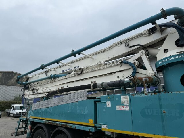 Mercedes-Benz AROCS 2636 6x4 Euro 6 Betonpumpe SERMAC 4Z36 - Betonpumpa: 5 kép. Mercedes-Benz AROCS 2636 6x4 Euro 6 Betonpumpe SERMAC 4Z36 - Betonpumpa: 5 kép.