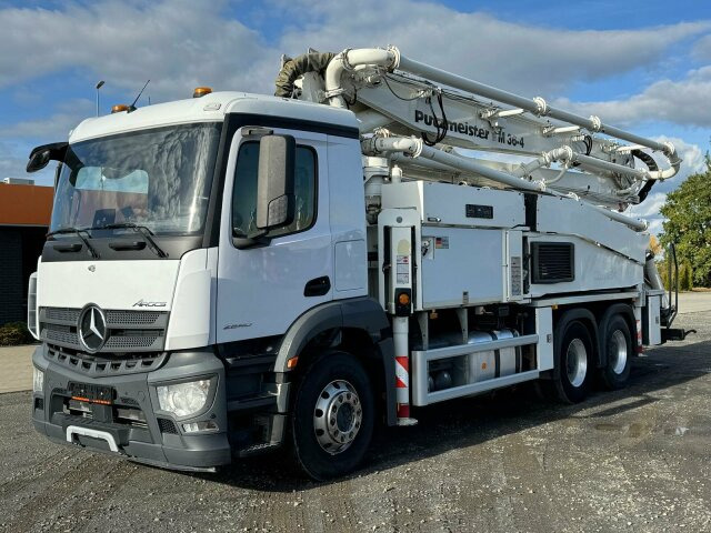 Mercedes-Benz AROCS 2840 6x4 Betonp. Putzmeister BSF36-4.16HLS - Betonpumpa: 1 kép. Mercedes-Benz AROCS 2840 6x4 Betonp. Putzmeister BSF36-4.16HLS - Betonpumpa: 1 kép.