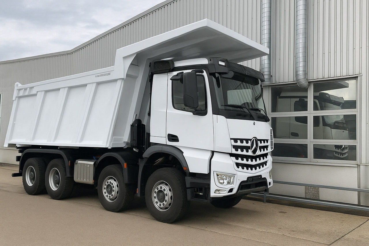 Mercedes-Benz AROCS 4851 8x6 Euro 6 Muldenkipper MEILLER 27 m³ - Billenőplatós teherautó: 2 kép. Mercedes-Benz AROCS 4851 8x6 Euro 6 Muldenkipper MEILLER 27 m³ - Billenőplatós teherautó: 2 kép.